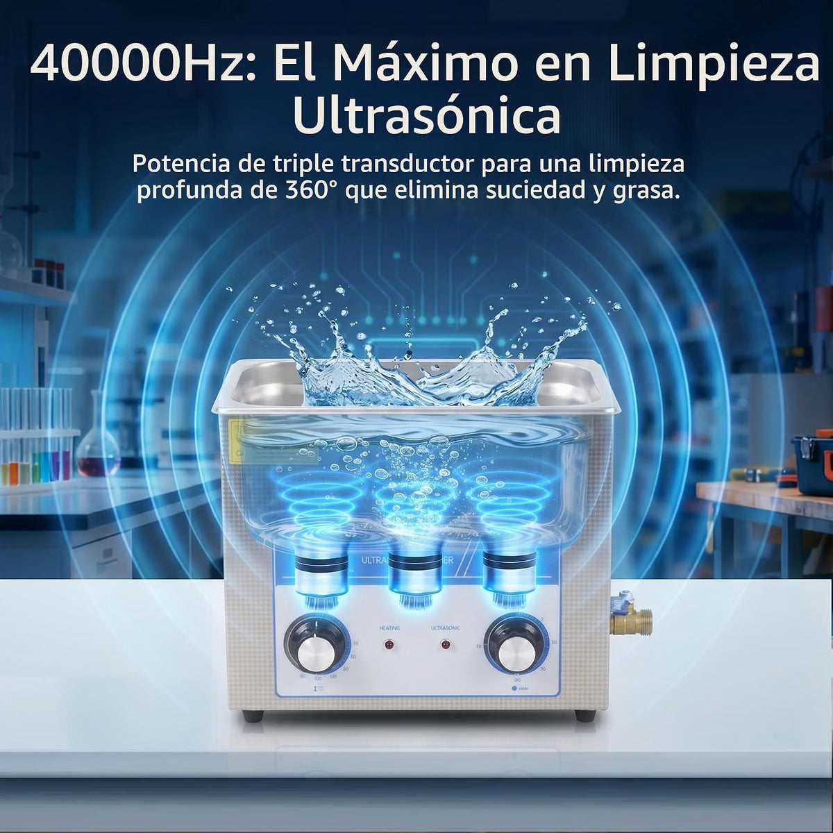 LAVADORA ULTRASONICA 6L
