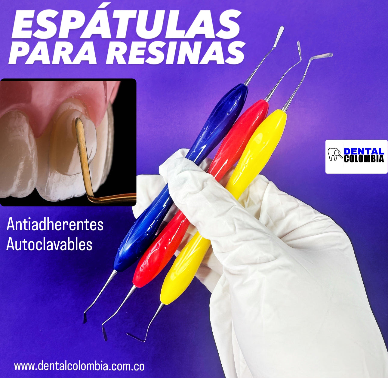 ESPATULAS PARA RESINA