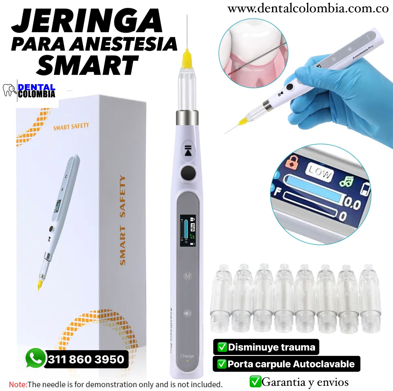 JERINGA DE ANESTESIA DIGITAL