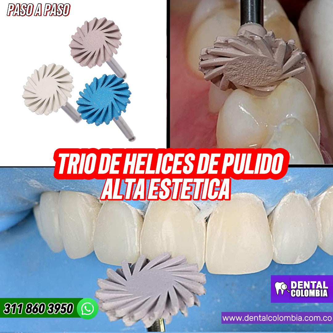 HELICES DE PULIDO PARA COMPOSITES