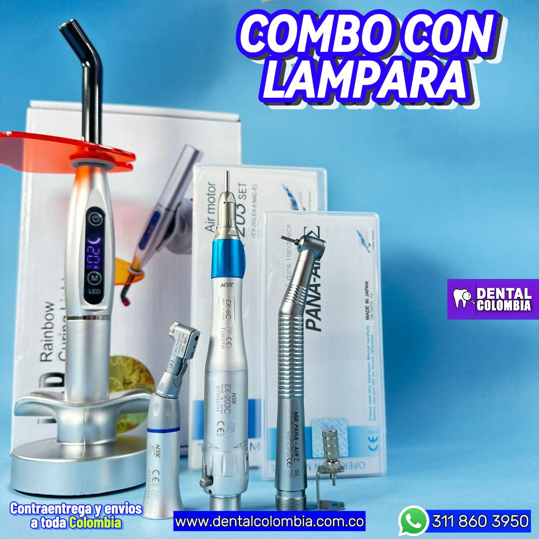 KIT PRO CON LAMPARA DE FOTOCURADO
