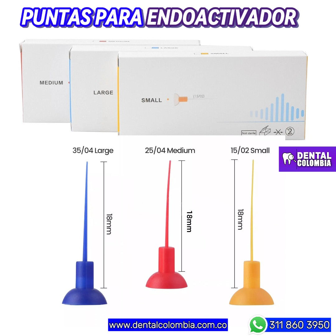 PUNTAS PARA ENDOACTIVADOR