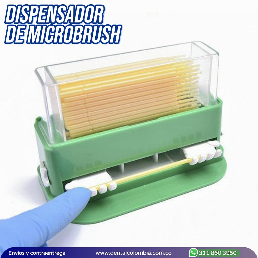 DISPENSADOR DE MICROBRUSH MAXI