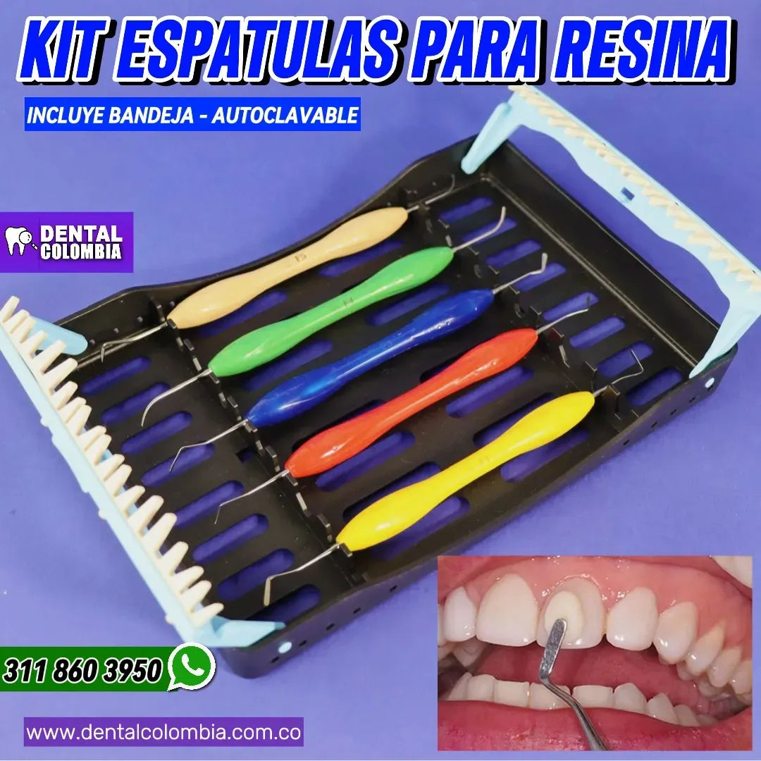 ESPATULAS PARA RESINA