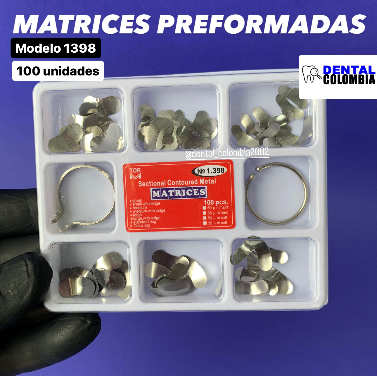 SISTEMA DE MATRICES CON ANILLOS  1398