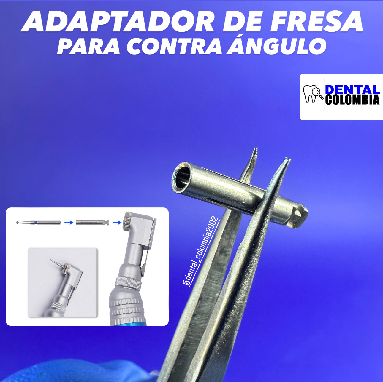 ADAPTADOR DE FRESA PARA CONTRA ANGULOS