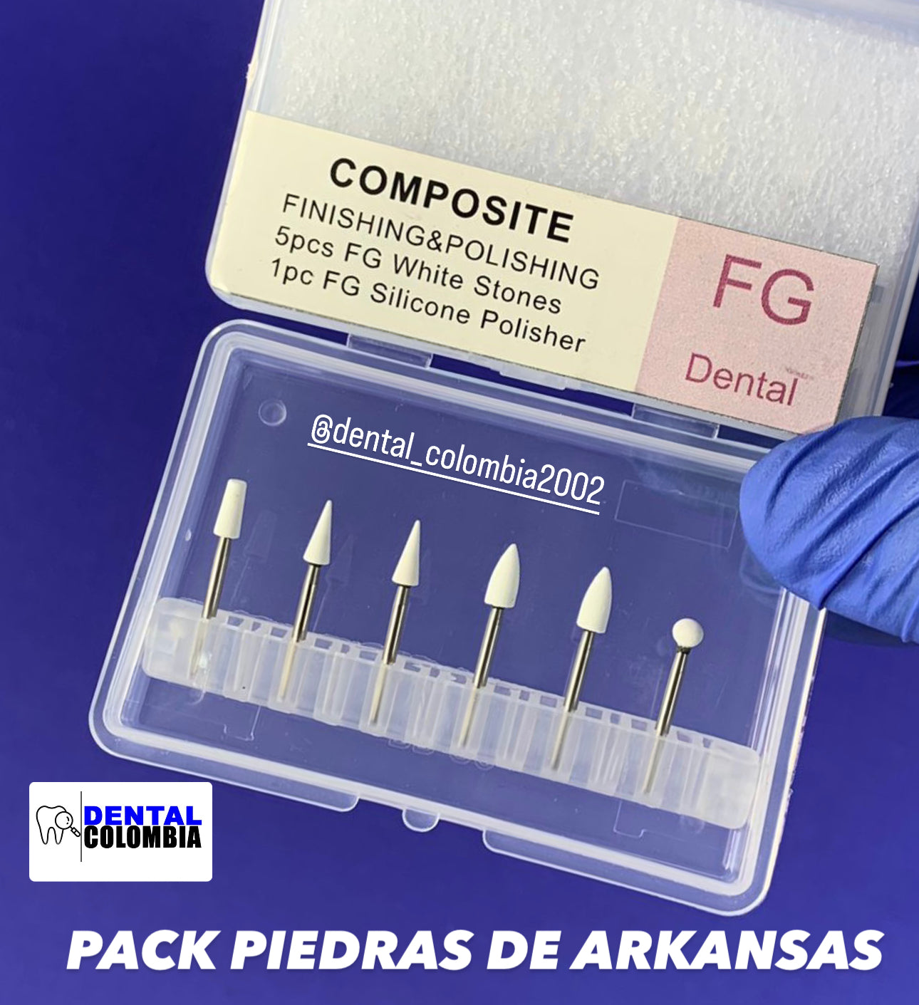 PACK PIEDRAS ARKANSAS BLANCAS