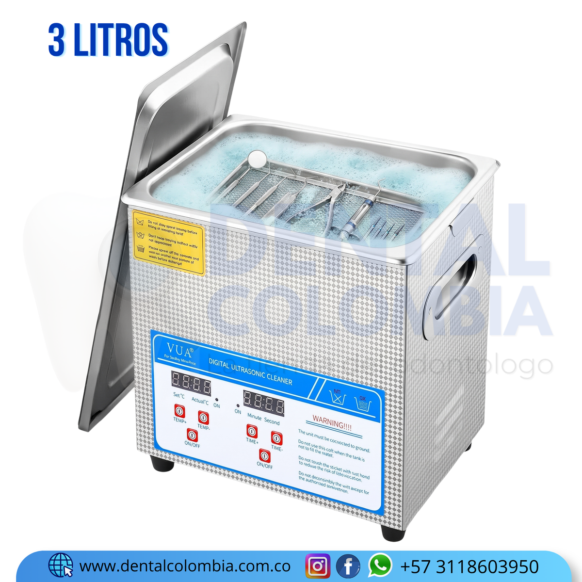 LAVADORA ULTRASONICA  3L
