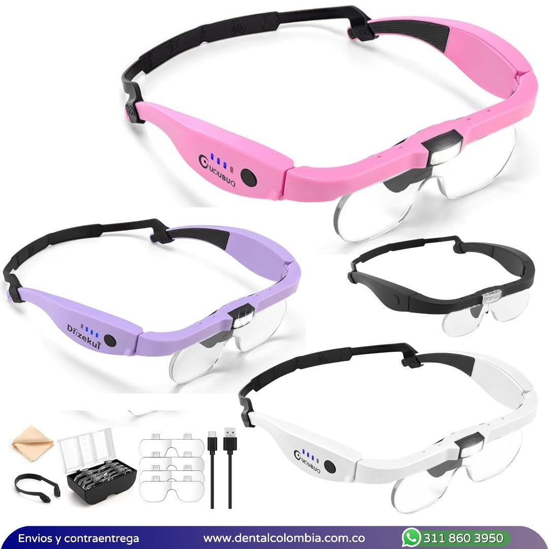 MAGNIFICADOR LED 1.5x - 5.0x