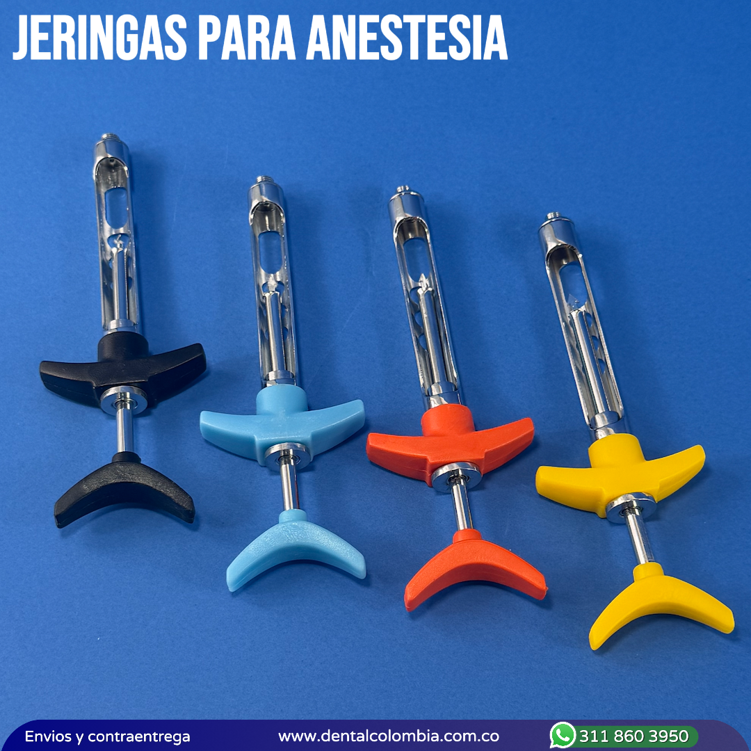 JERINGA PARA ANESTESIA COLOR