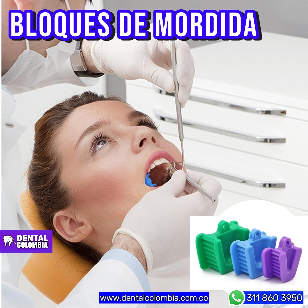 TRIO BLOQUES DE MORDIDA