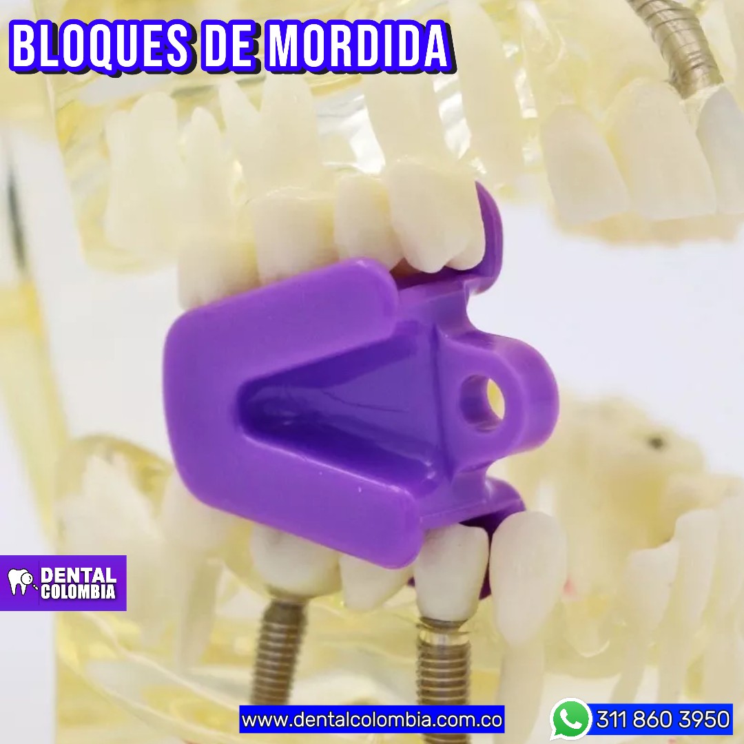 TRIO BLOQUES DE MORDIDA