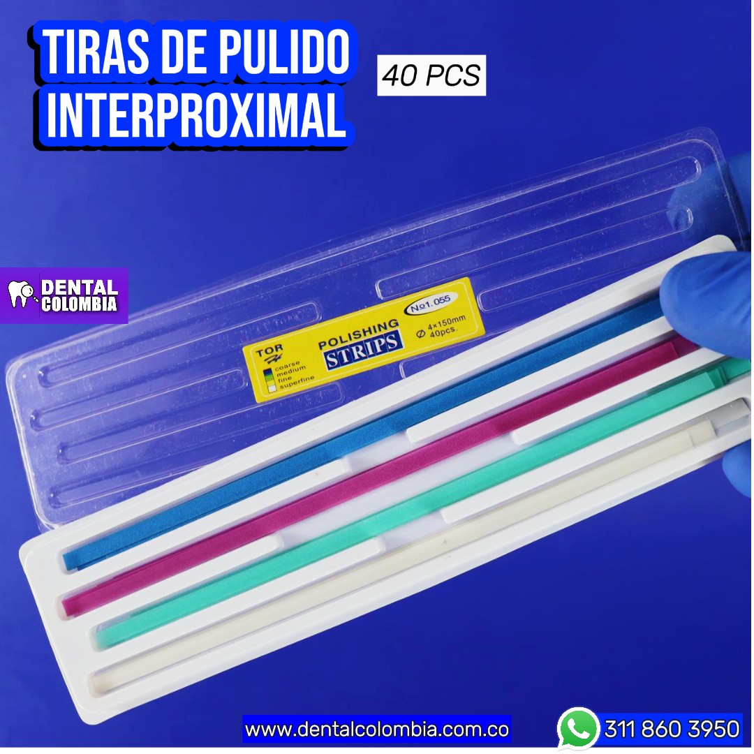 TIRAS DE PULIDO Y DESGASTE INTERPROXIMAL