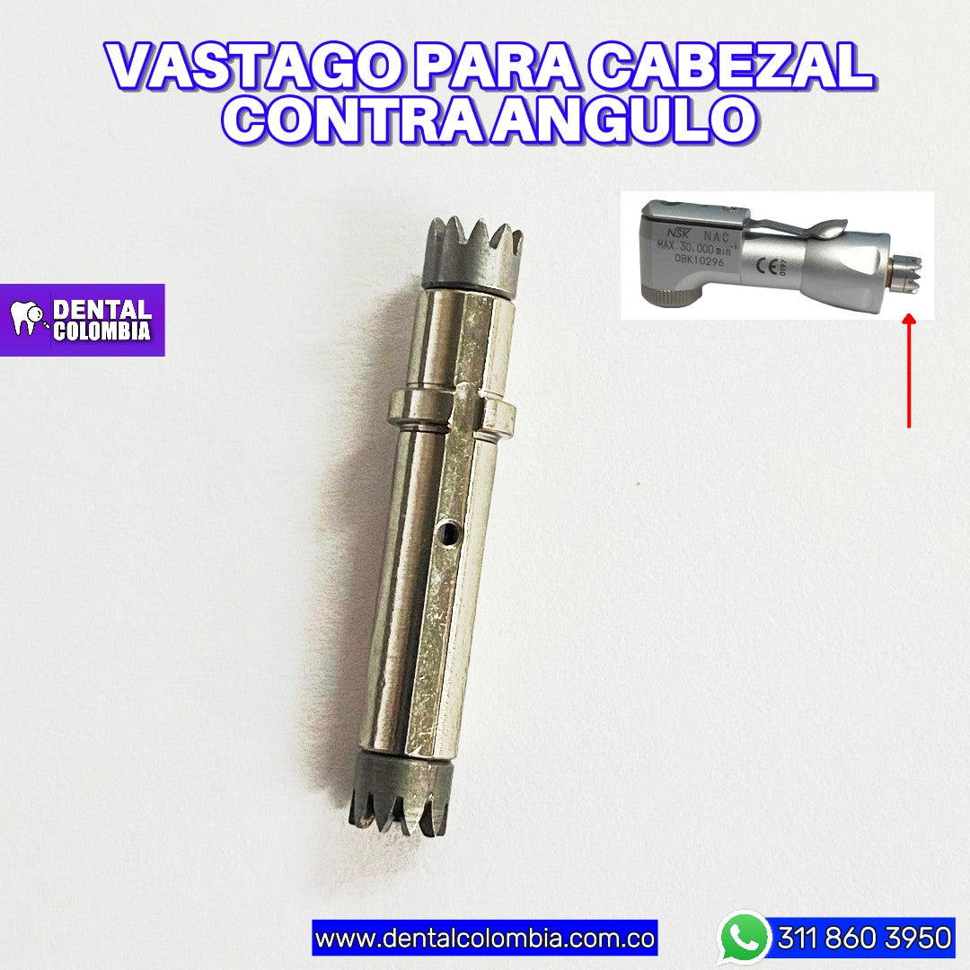VASTAGO PARA CABEZAL CONTRA ANGULOS EC