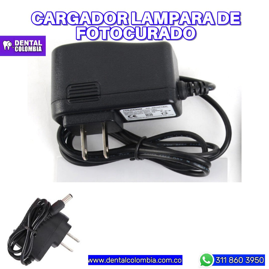 CARGADOR LAMPARA DE FOTOCURADO