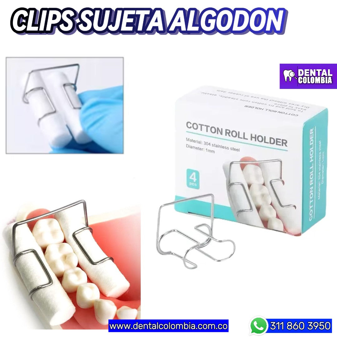 CLIP SUJETADOR DE ALGODON