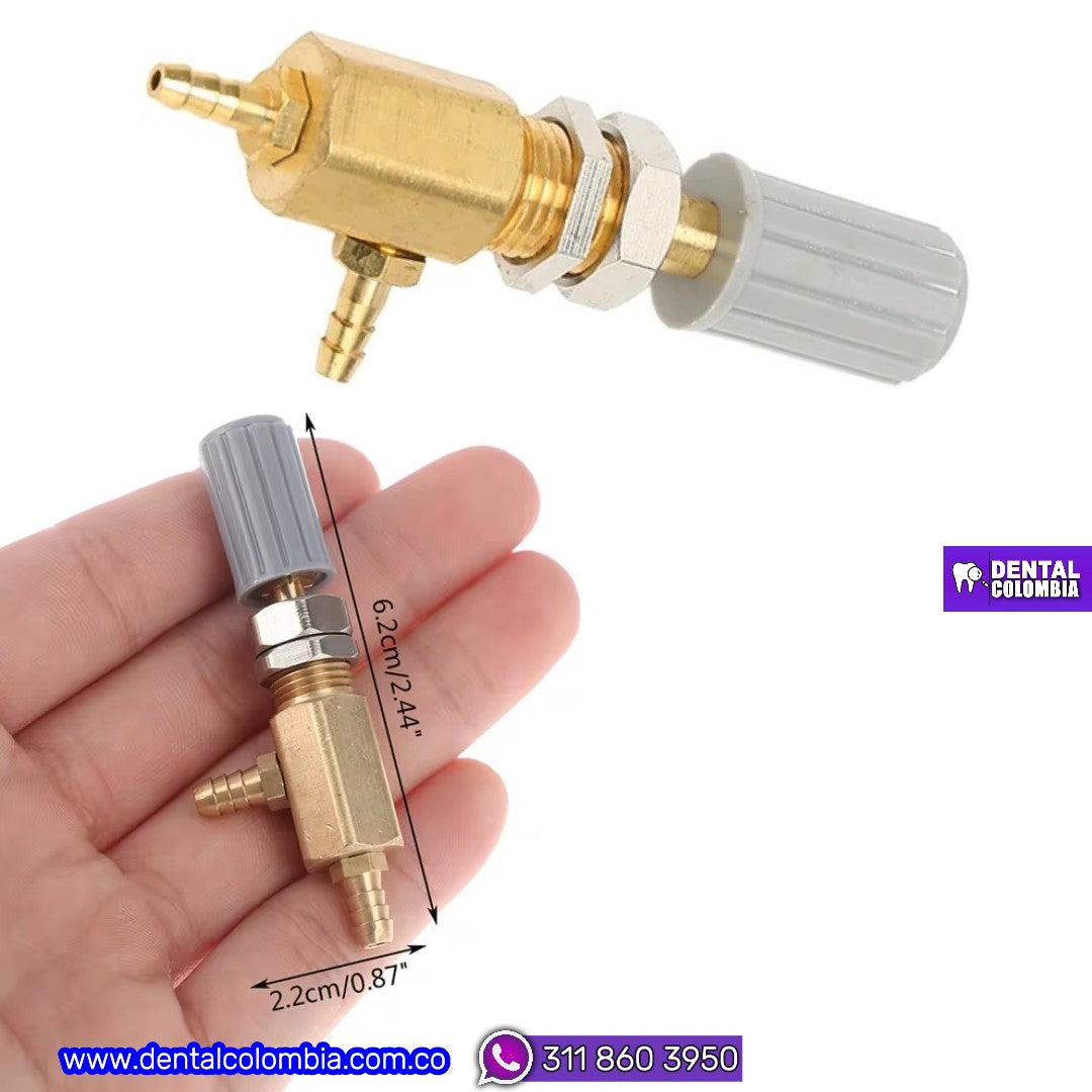 VALVULA DE AGUA Y PRESIÓN T- 1/4 OD