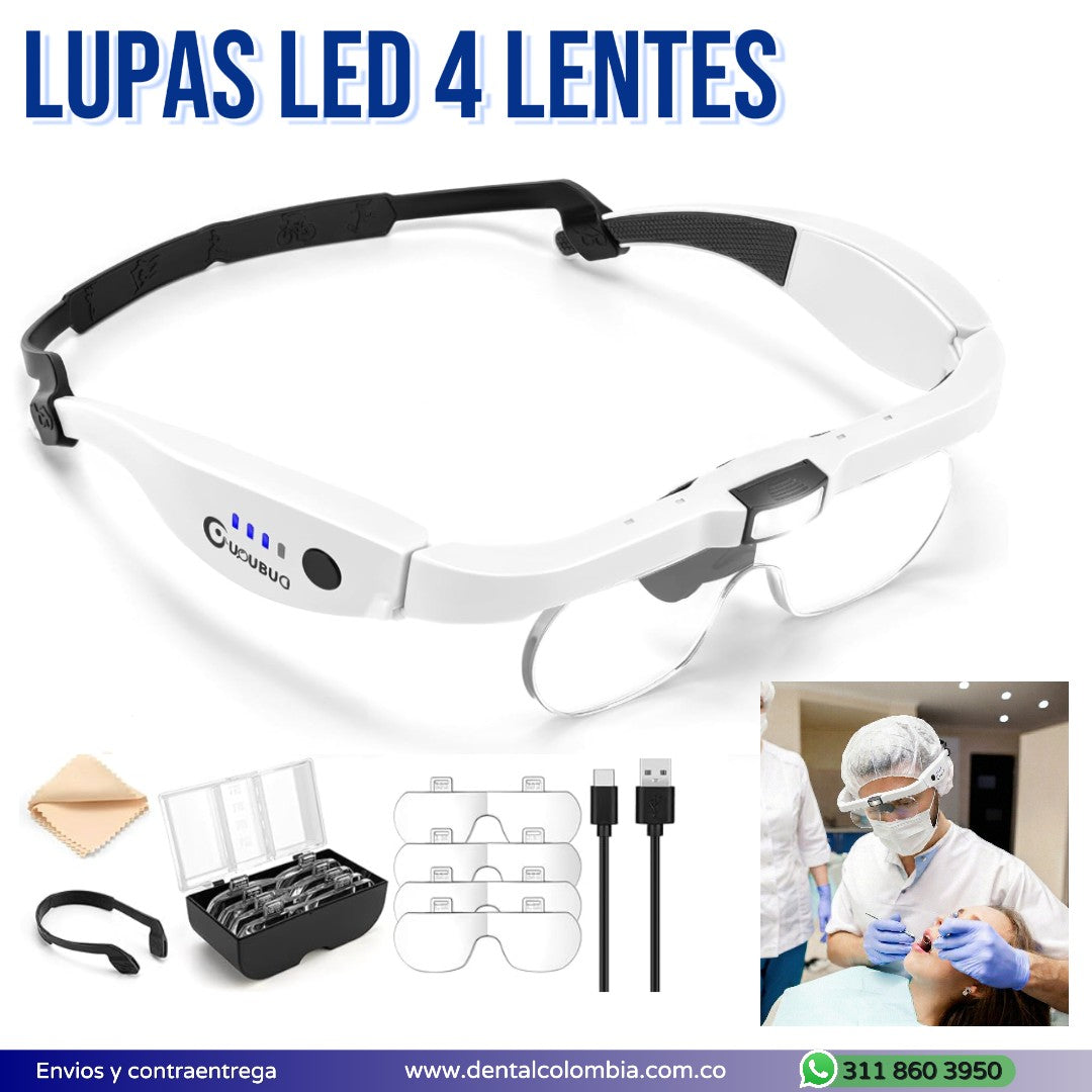 MAGNIFICADOR LED 1.5x - 5.0x