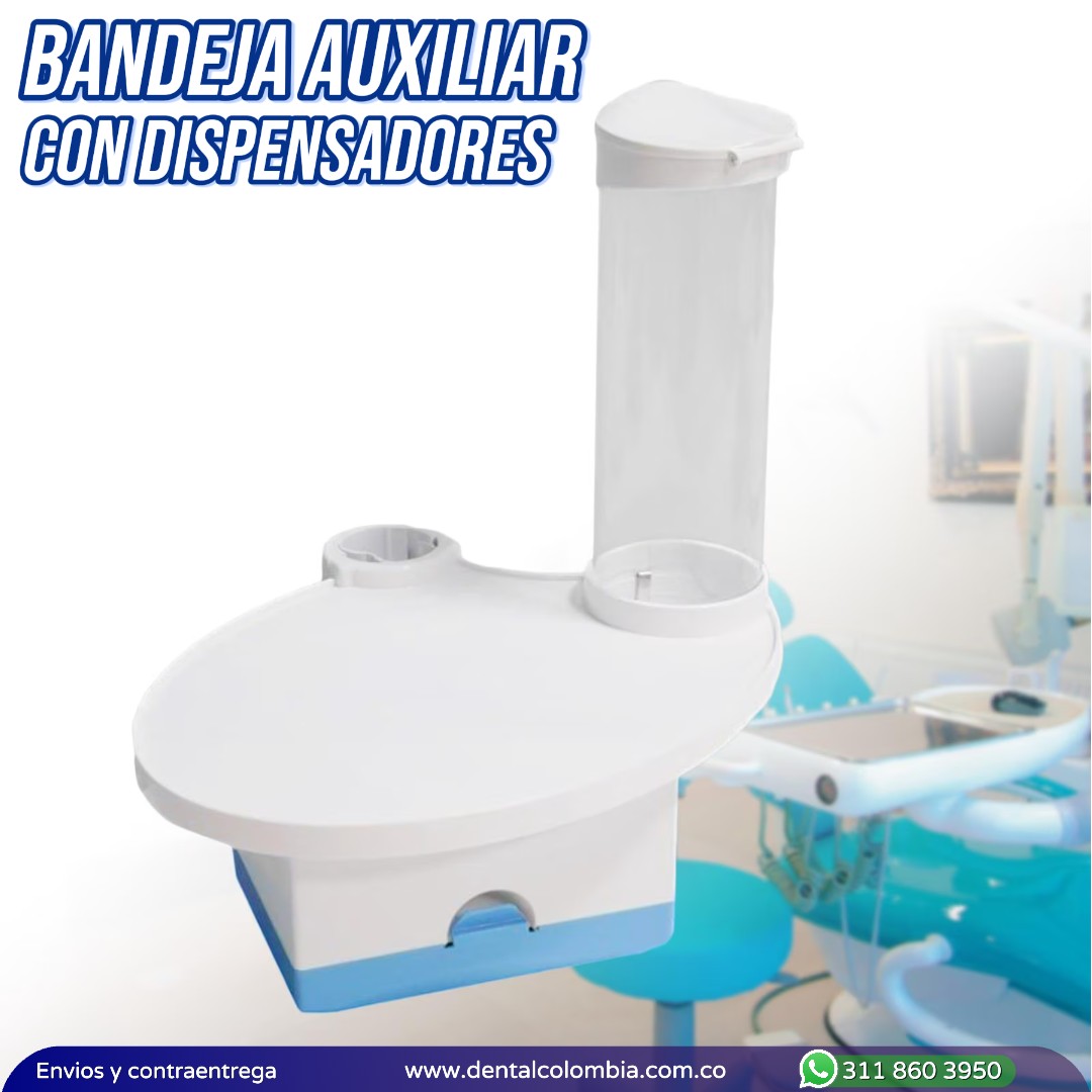 BANDEJA AUXILIAR CON DISPENSADORES