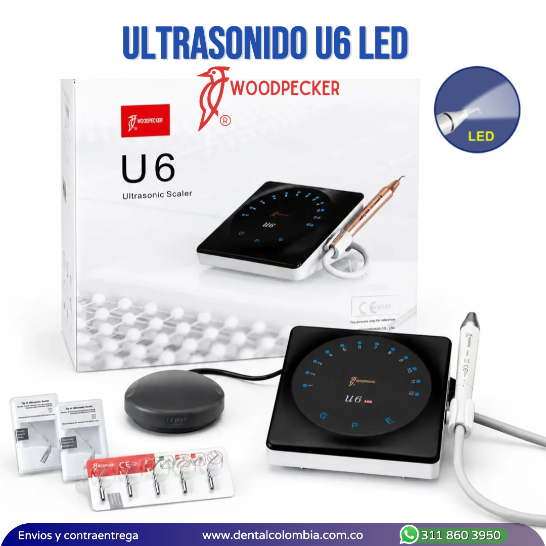ULTRASONIDO U6 LED WOODPECKER