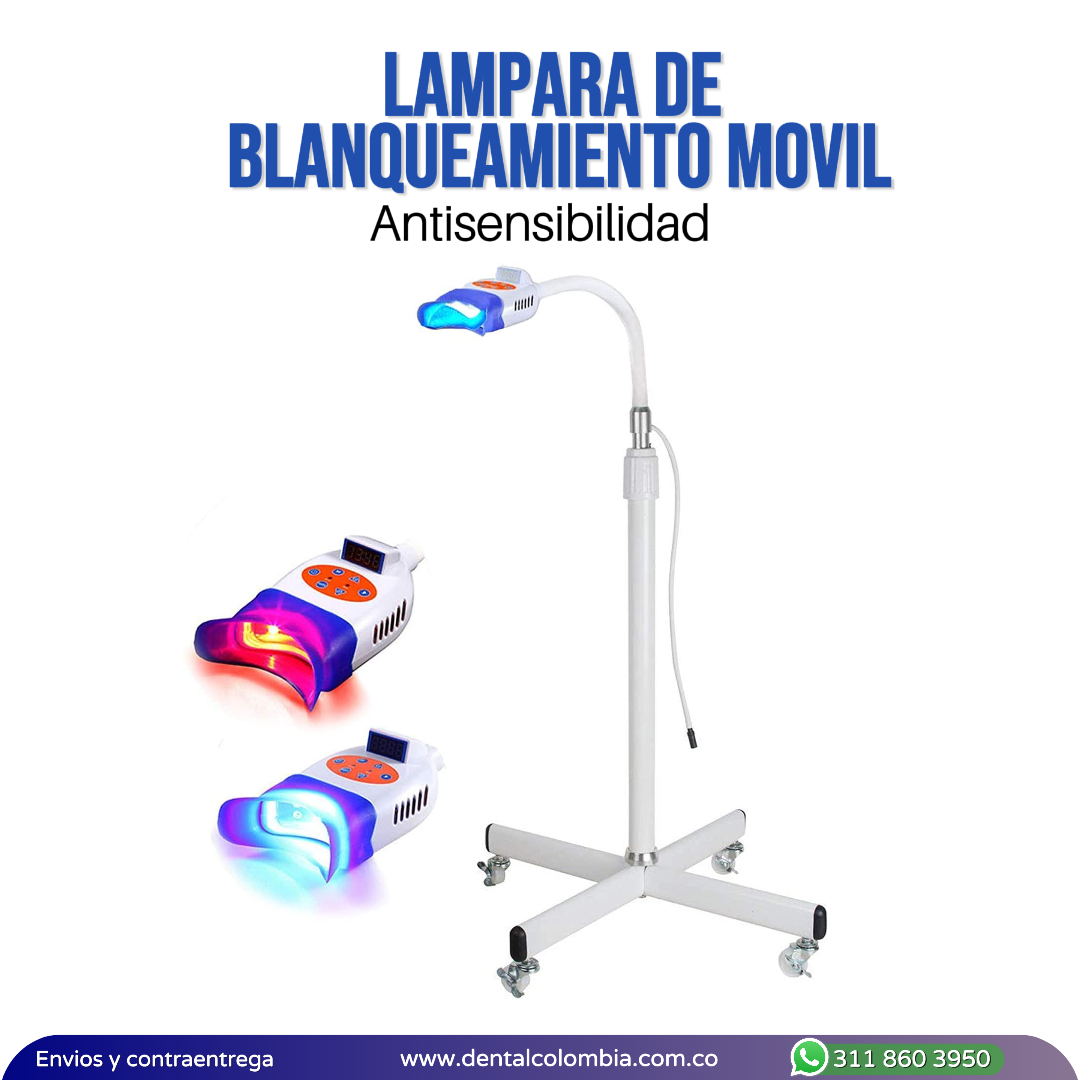 LAMPARA DE BLANQUEAMIENTO MOVIL - Antisensibilidad