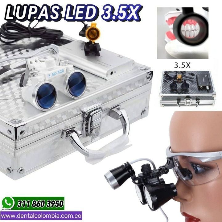 LUPAS BINOCULARES 3.5X